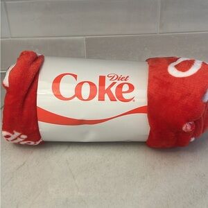Diet Coke Red Blanket
